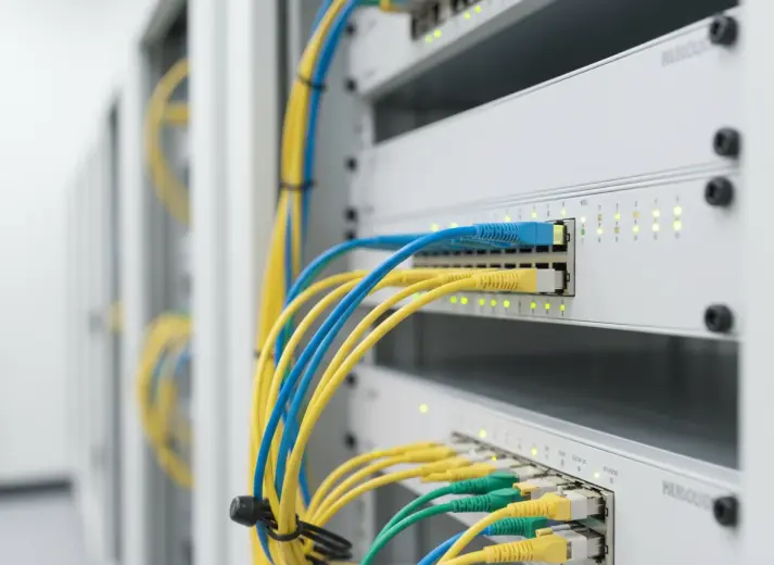 Fiber optic patching and network infrastructure